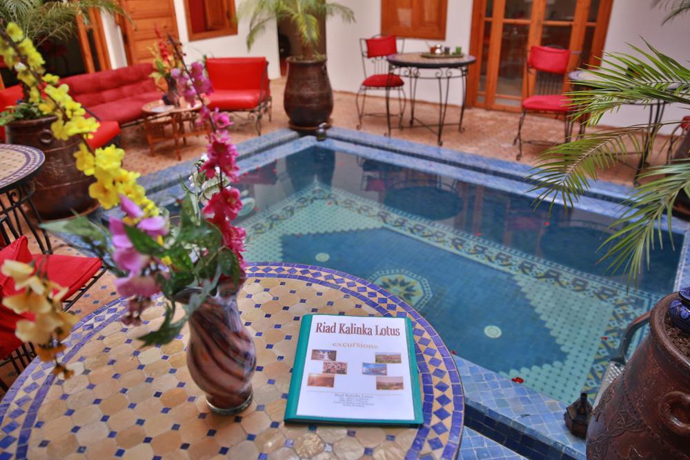 Riad Kalinka Lotus Marrakesh Eksteriør billede